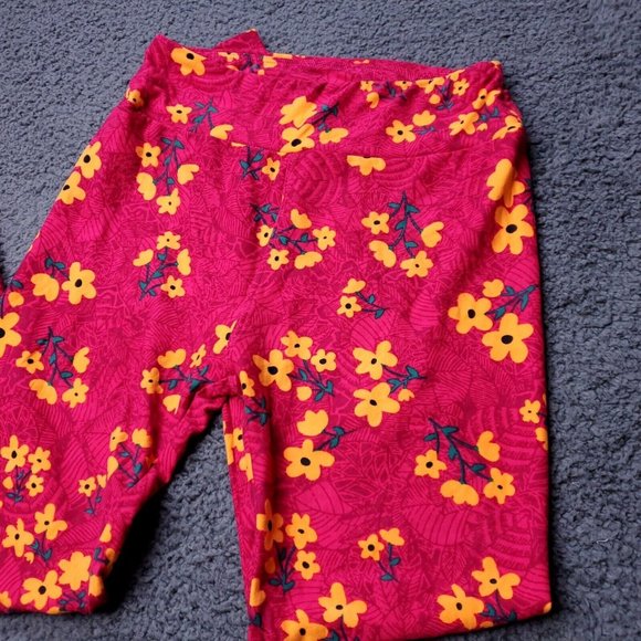 NWOT LulaRoe Legging Pants Womens OS - One Size Multicolor - Picture 2 of 5